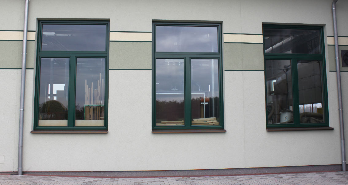 Aluminium-Holzfenster